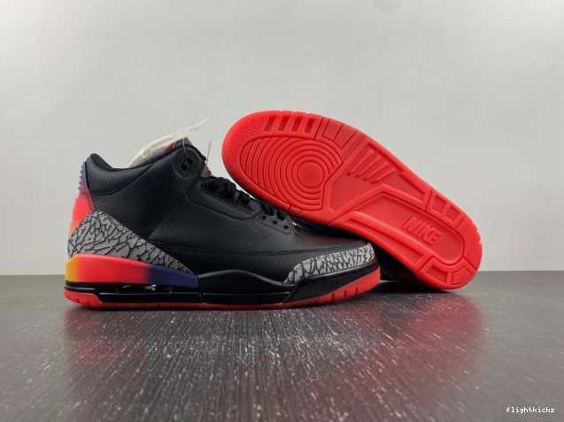 Rio Balvin Air J FN0344-001 x Jordan 3 0910